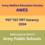 AWES PGT TGT PRT Vacancy 2024