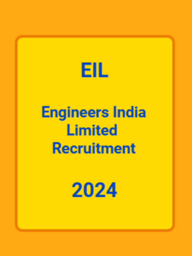 Engineers India Limited General manager, Manager recruitment 2024